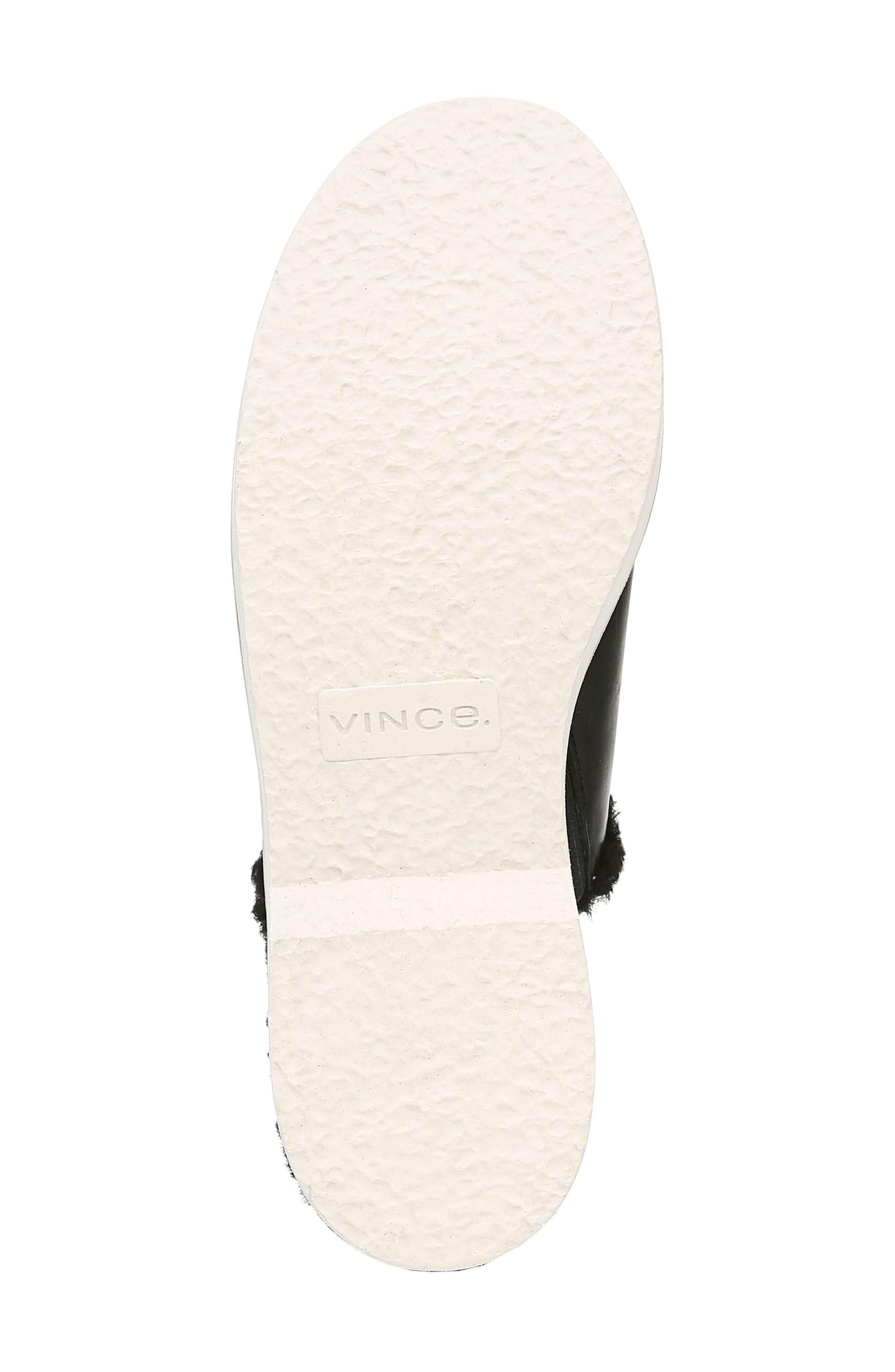 Vince Adler Genuine Shearling Lined Platform Mule, Alternate, color, 