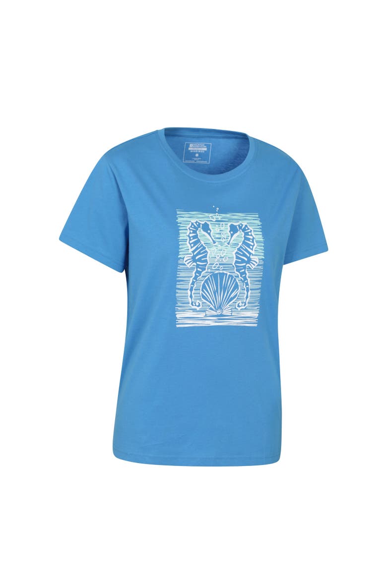 Seahorse Relaxed Fit T-Shirt, Alternate, color, Blue