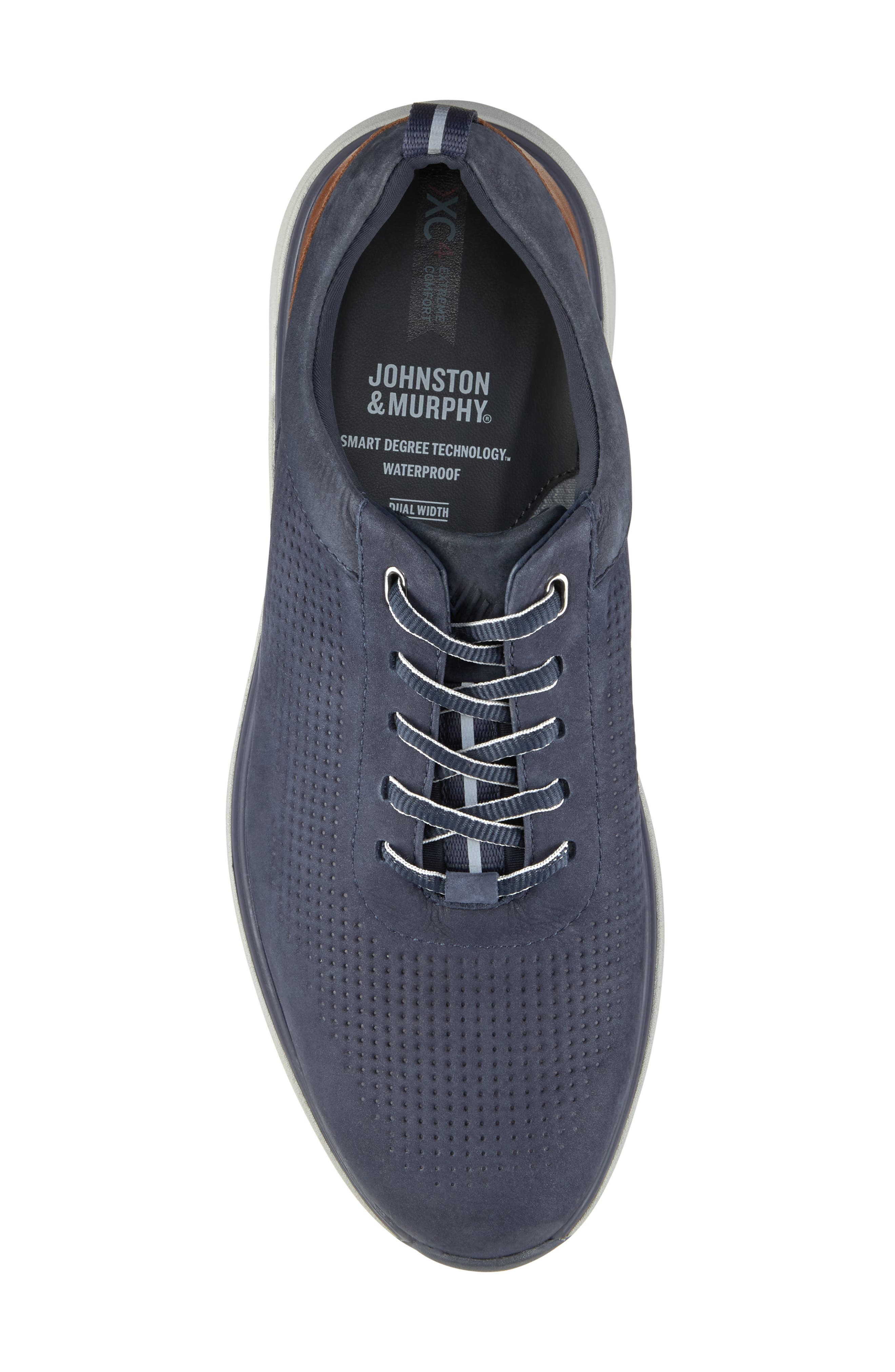 Prentiss 2 Waterproof Sneaker, Alternate, color, NAVY TUMBLED NUBUCK