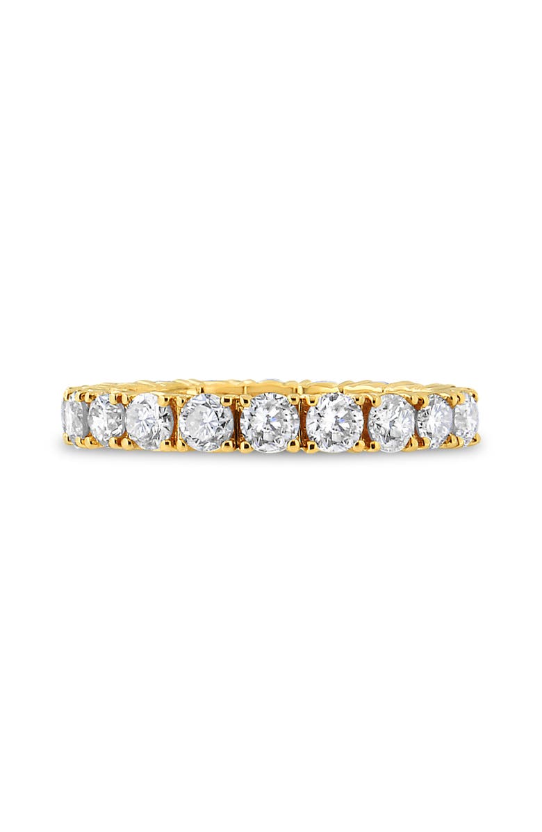 Haus of Brilliance 14K Yellow Gold 2.00 Cttw Round Cut Diamond Eternity Band, Alternate, color, Yellow Gold