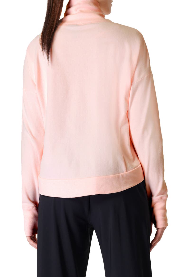 Harmonise Luxe Sweatshirt, Alternate, color, MISTY ROSE PINK