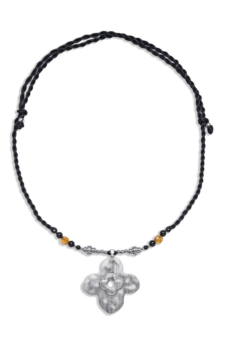 Vanessa Pendant Necklace, Alternate, color, SILVER
