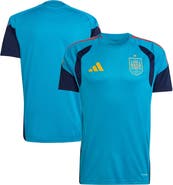 adidas Men's adidas  Turquoise Spain National Team FIFA x World Cup 2026 Tiro Home Training Jersey