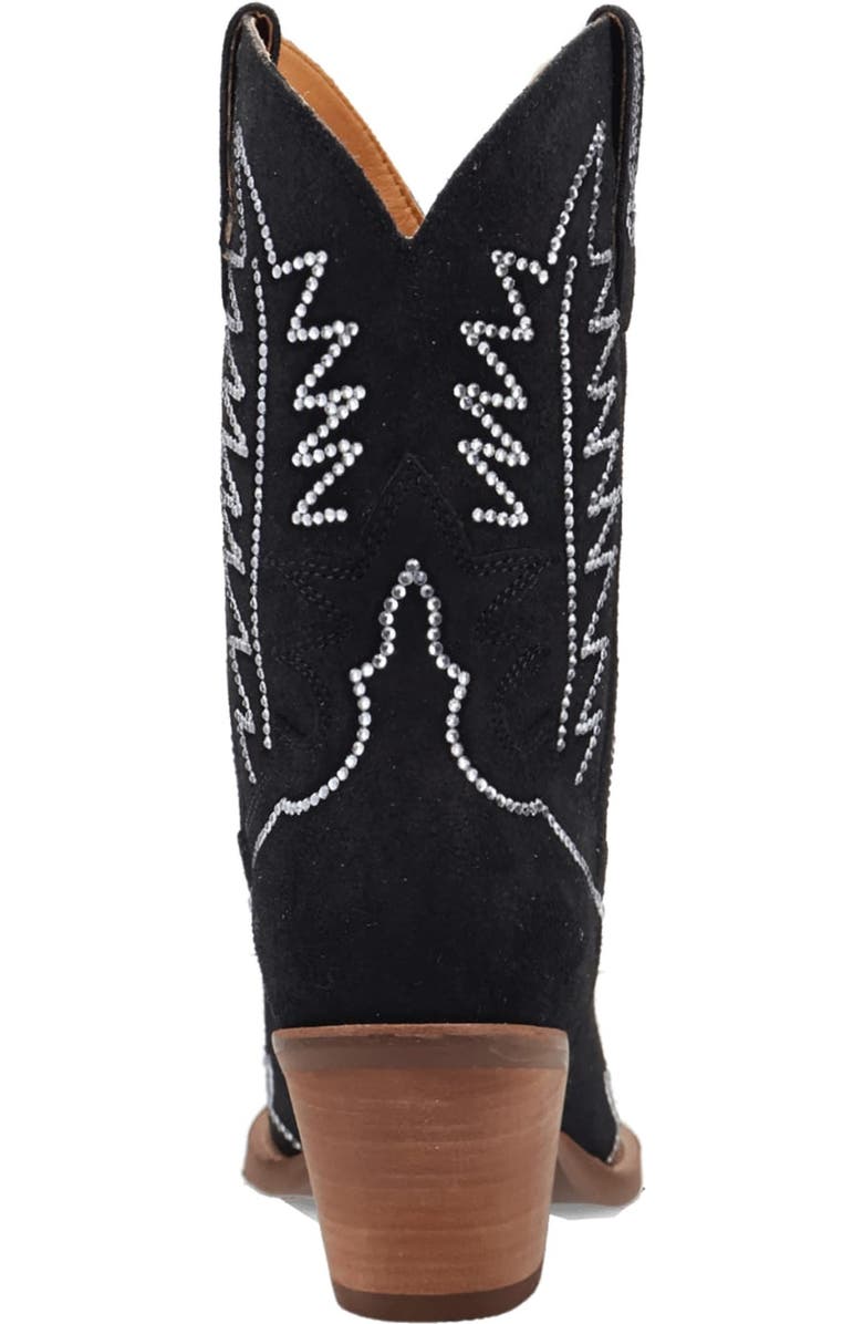 Dingo Tiny Pony Rhinestone Western Boot, Alternate, color, Black