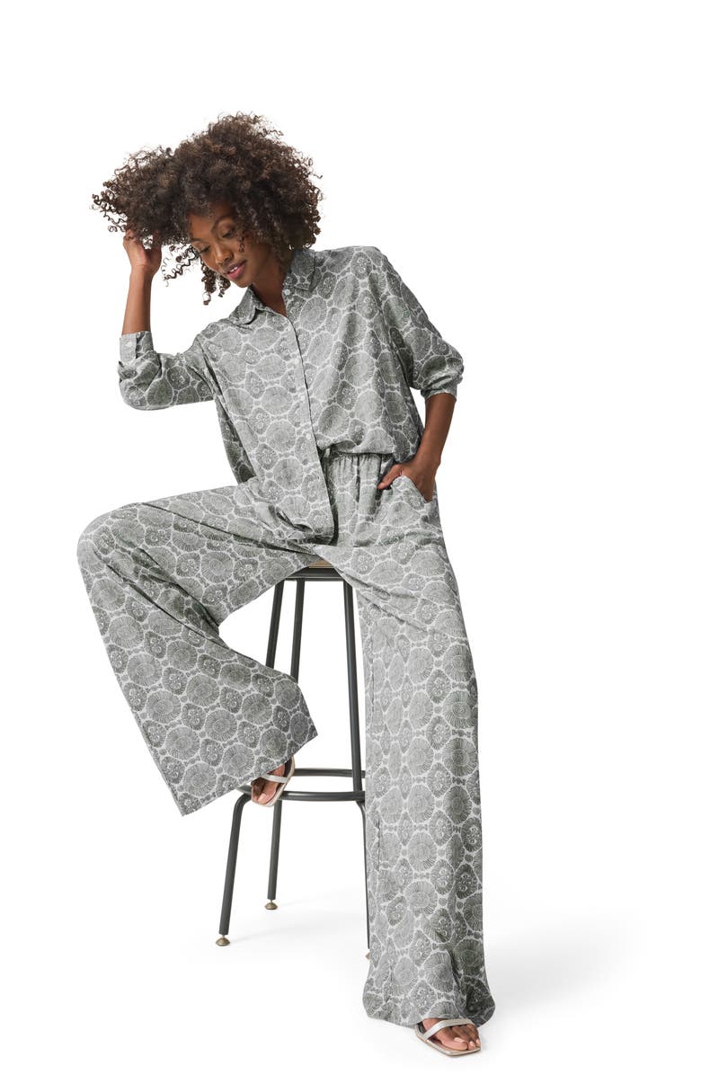 Splendid McKenna Wide Leg Pull-On Pants, Alternate, color, Soft Vob Sun Print