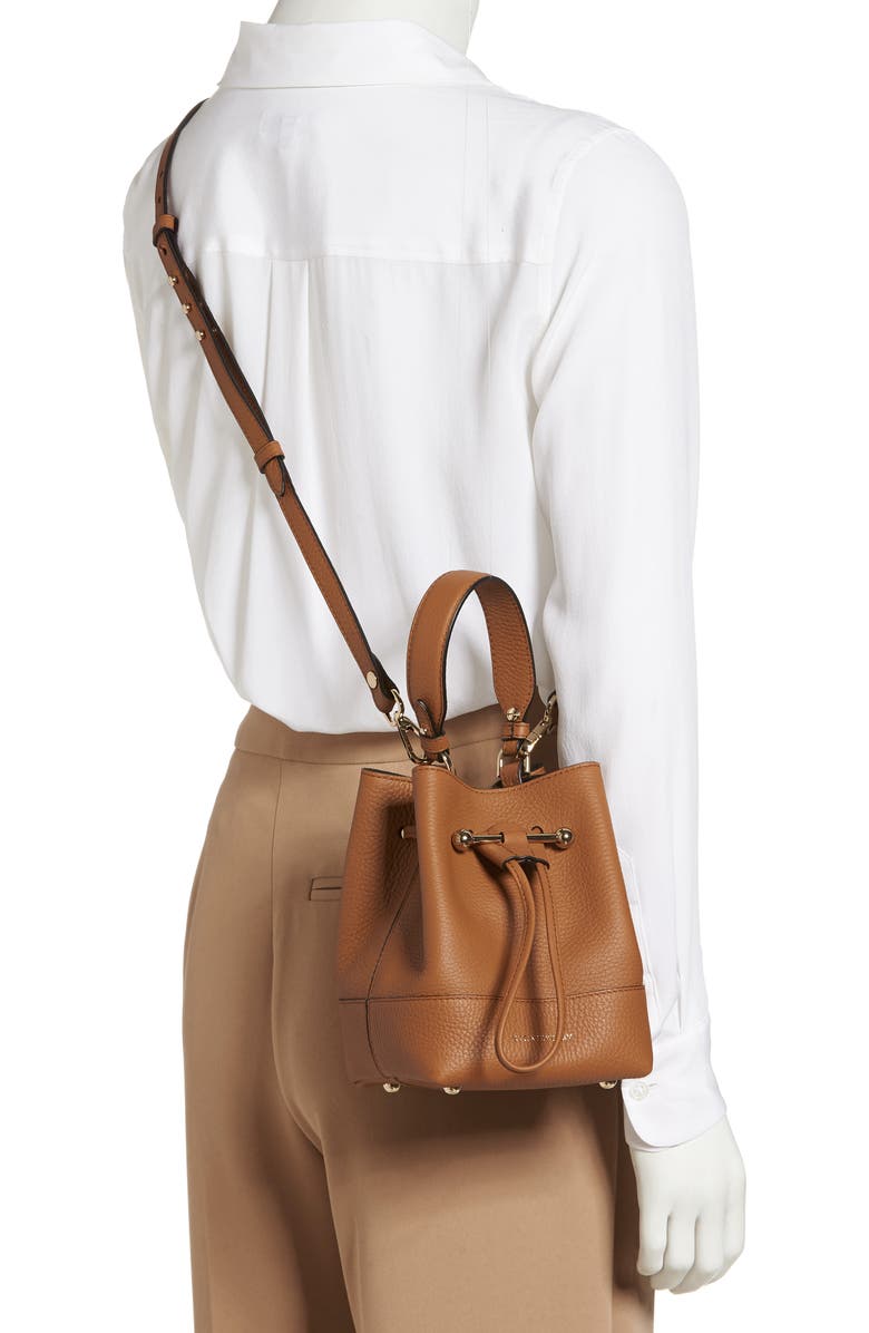 Strathberry Lana Osette Leather Crossbody Bucket Bag, Alternate, color,
