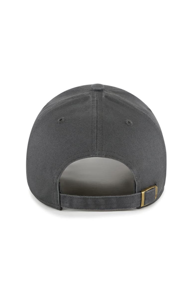 Men's '47  Charcoal Tulane Green Wave Legend Lone Script MVP Adjustable Hat, Alternate, color, Charcoal