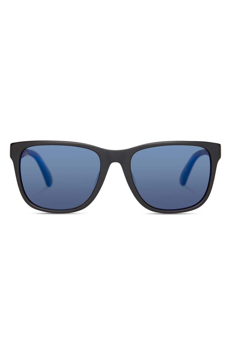 TOMS Austin 56mm Polarized Square Sunglasses, Main, color, 