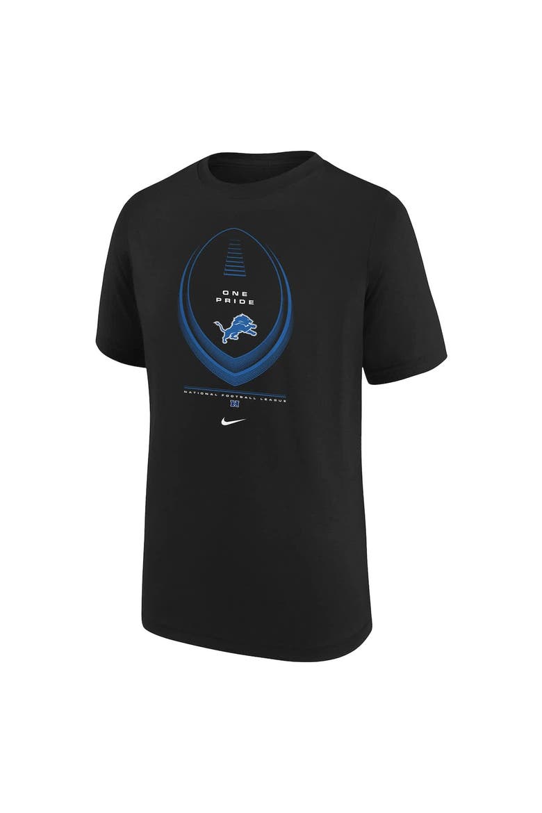 Youth Nike  Black Detroit Lions Icon Legend Dri-FIT T-Shirt, Alternate, color, Black