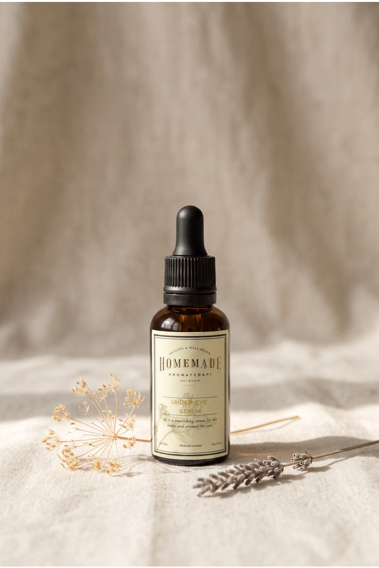 Carrot Seed Rosehip Brightening Hydrating Under Eye Serum, Alternate, color, Amber