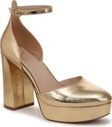 27 EDIT Naturalizer Giovanna Ankle Strap Platform Pump