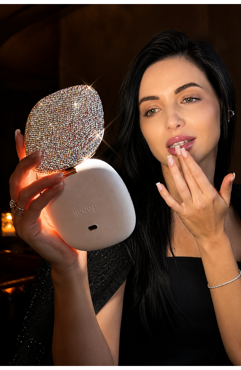 FANCII Mila 2 Luxe LED Compact Mirror, Alternate, color, Luxe