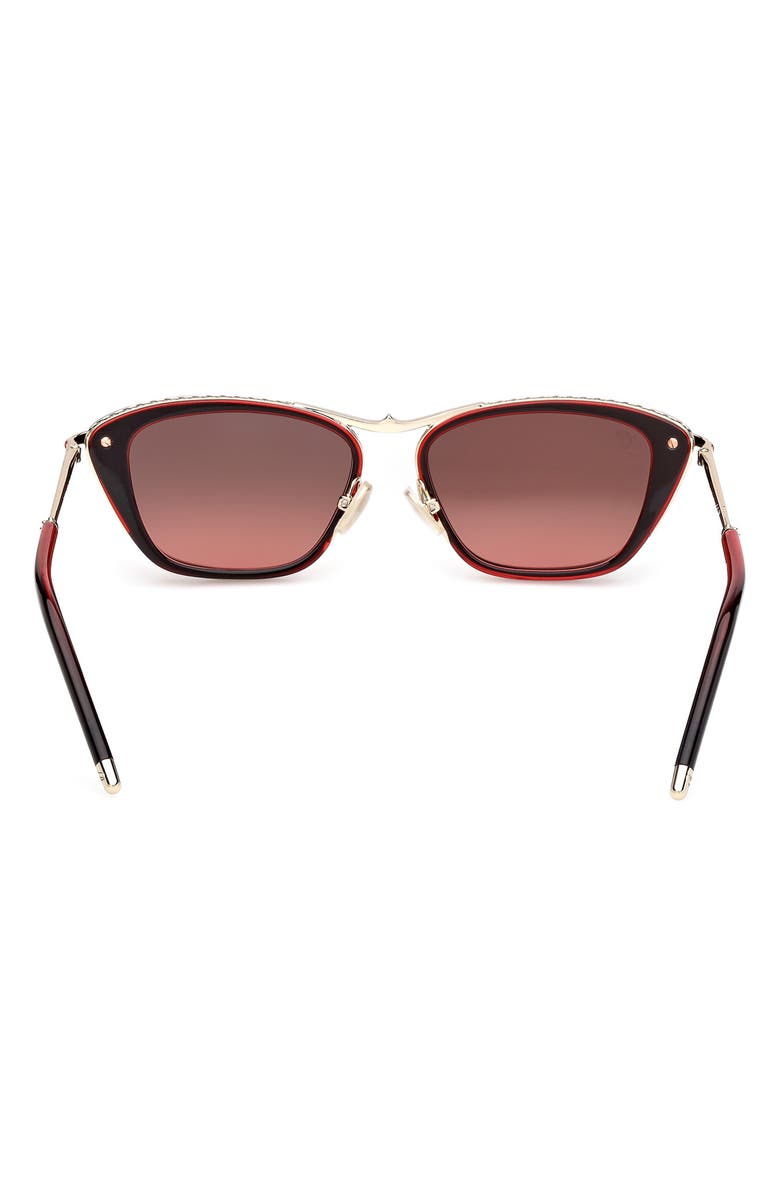 Christian Louboutin 54mm Geometric Sunglasses, Alternate, color,