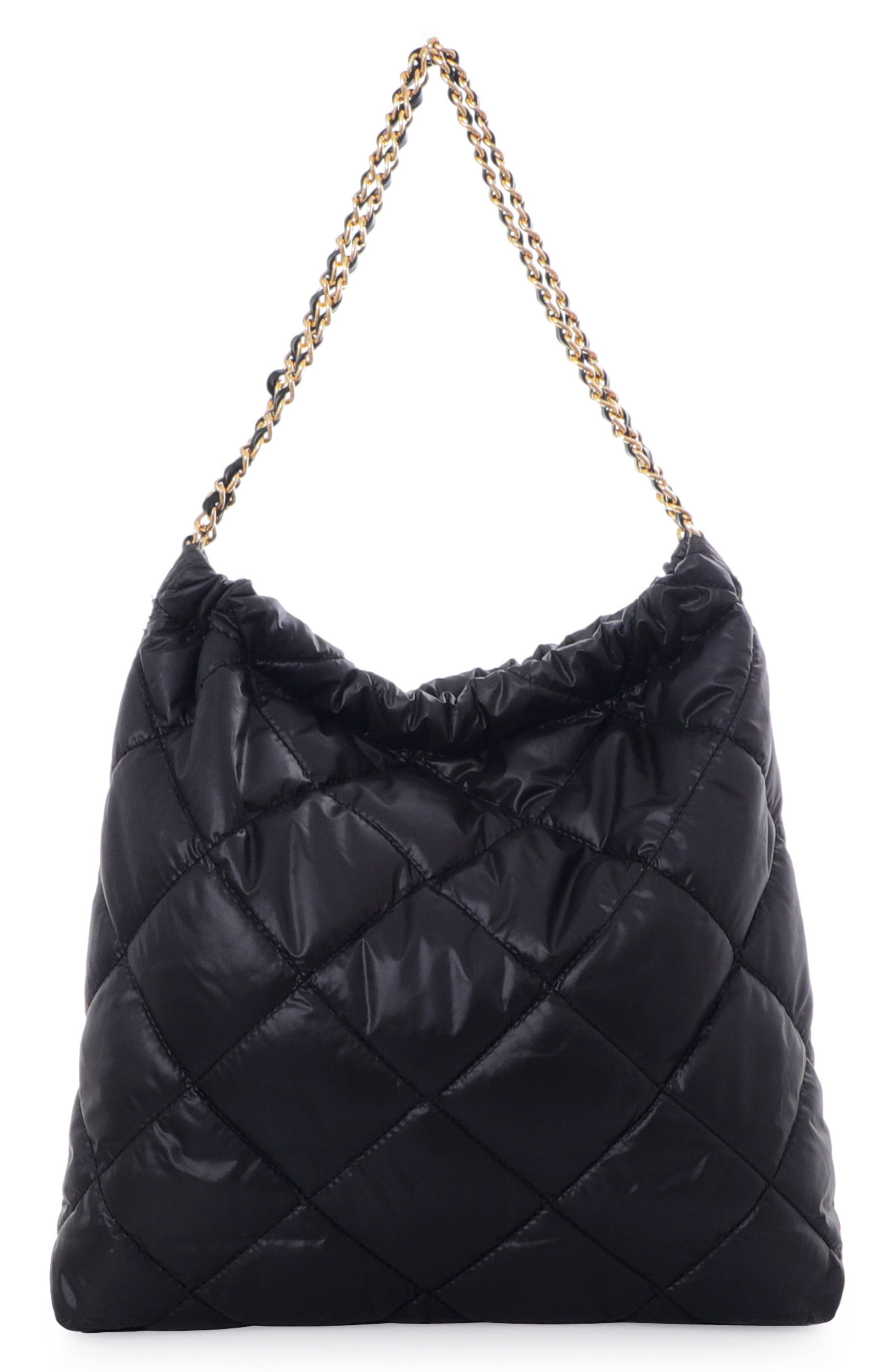 Adornia Quilted Cotton Tote Bag