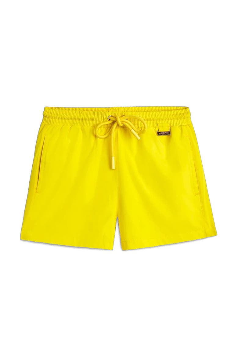 Charlie Kids Quick-Dry Swim Shorts, Main, color, Medium Yellow
