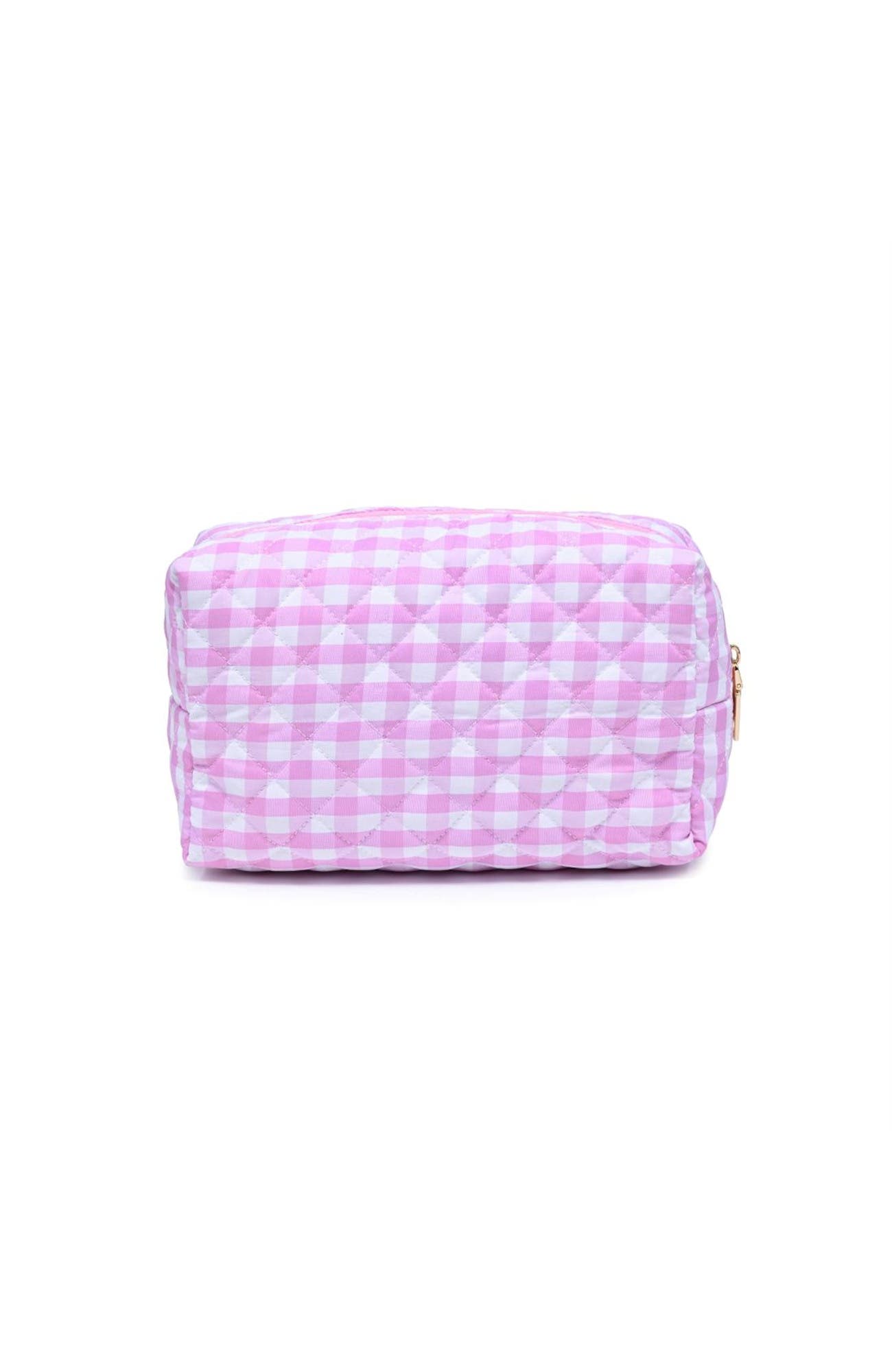 Check Mate Cosmetic & Travel Organizer Pouch, Alternate, color, Soft Pink