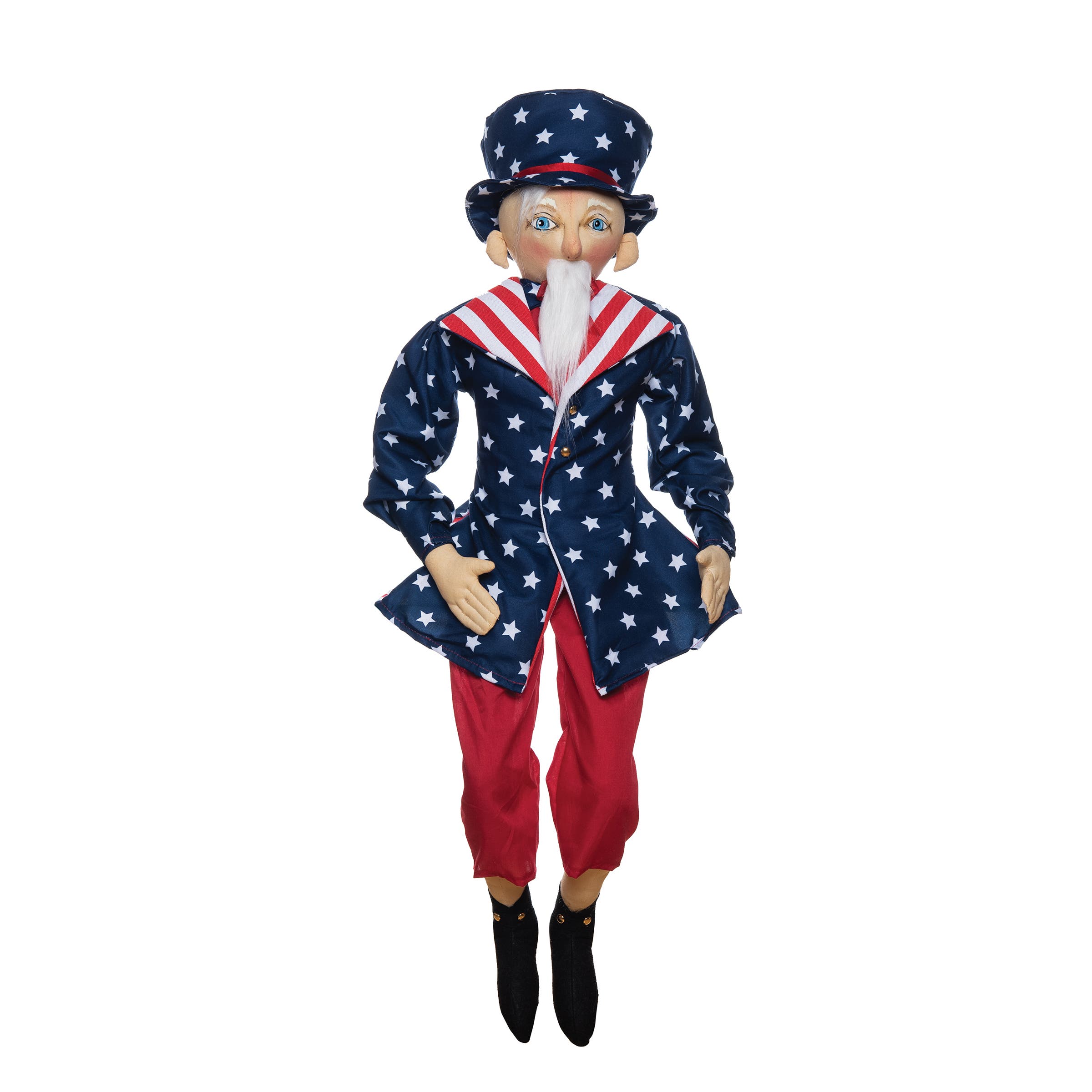 Gallerie Ii Uncle Sammy Doll In Blue