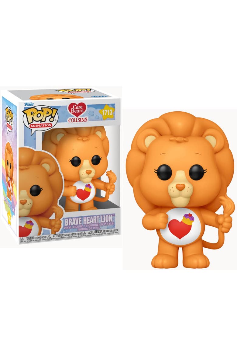 Brave Heart Lion (Care Bears) Funko Pop! Animation, Main, color, Orange