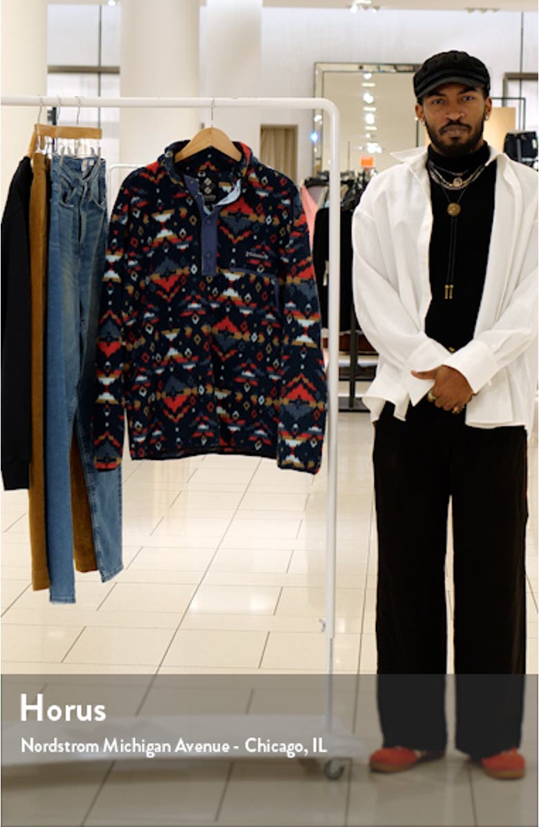 Helvetia Half Snap Fleece Pullover, sales video thumbnail