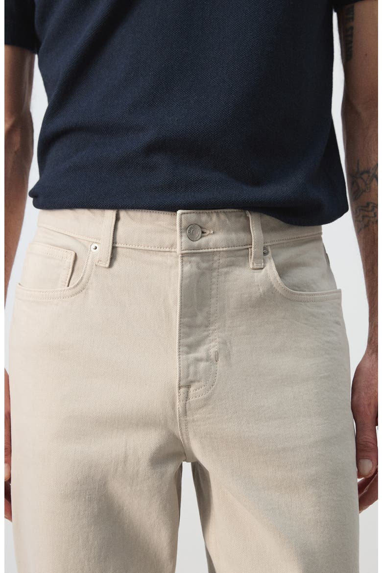Ben Tapered Jeans, Alternate, color, SAND