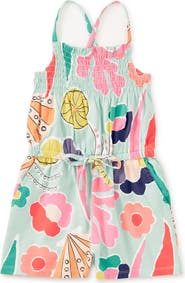 Tea Collection Smocked Strappy Romper