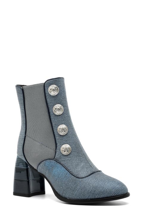 Rhea Faux Leather Bootie