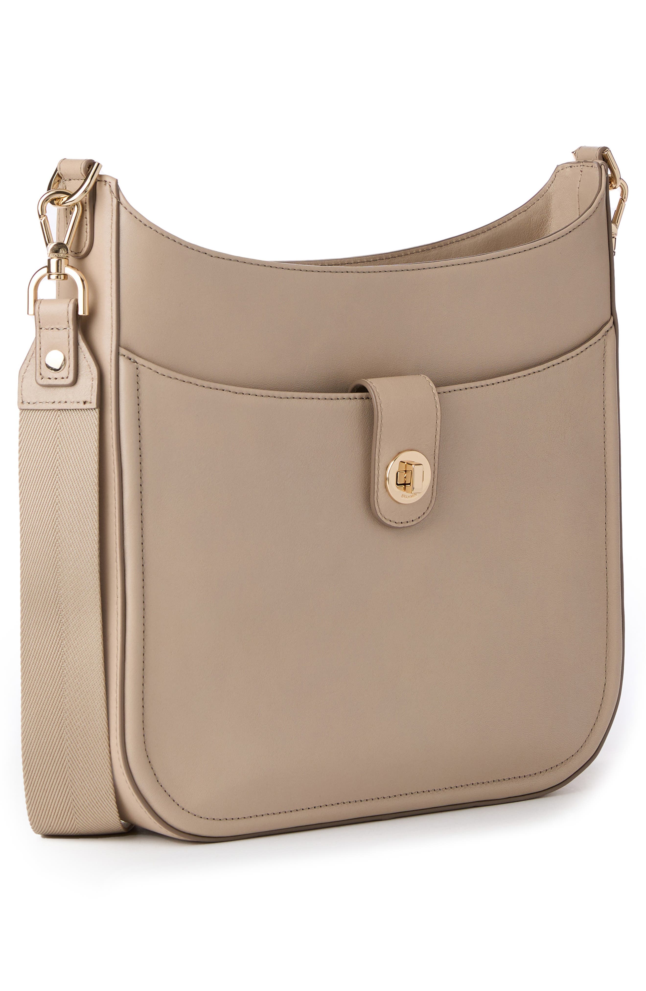 Brahmin Leia Leather Crossbody Bag, Alternate, color, 