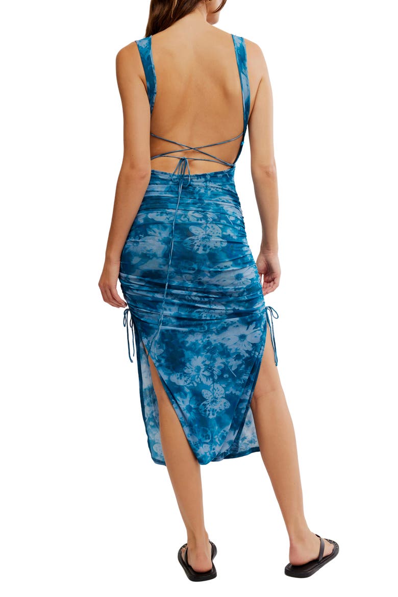 free people take me away midi dress Free People Take Me Away Midi Dress In Rust Combo - 66% Off
