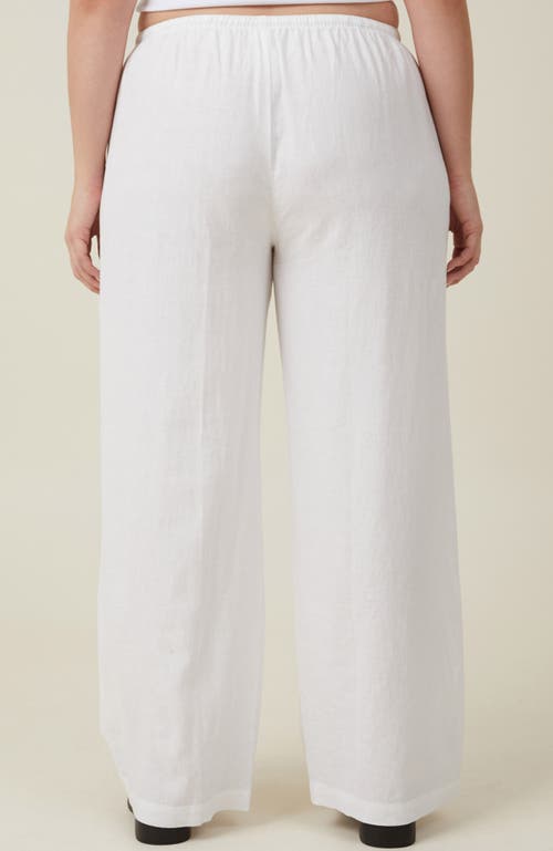 Cotton On Haven Wide Leg Pant In White