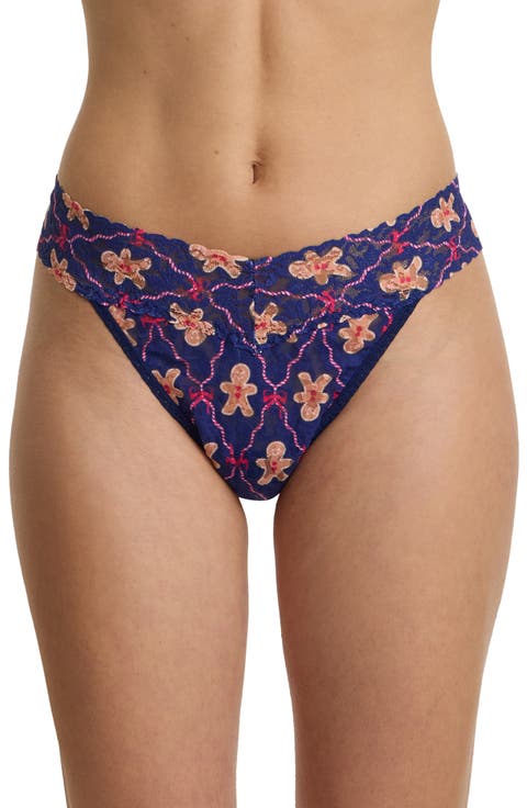 Print Original Rise Thong