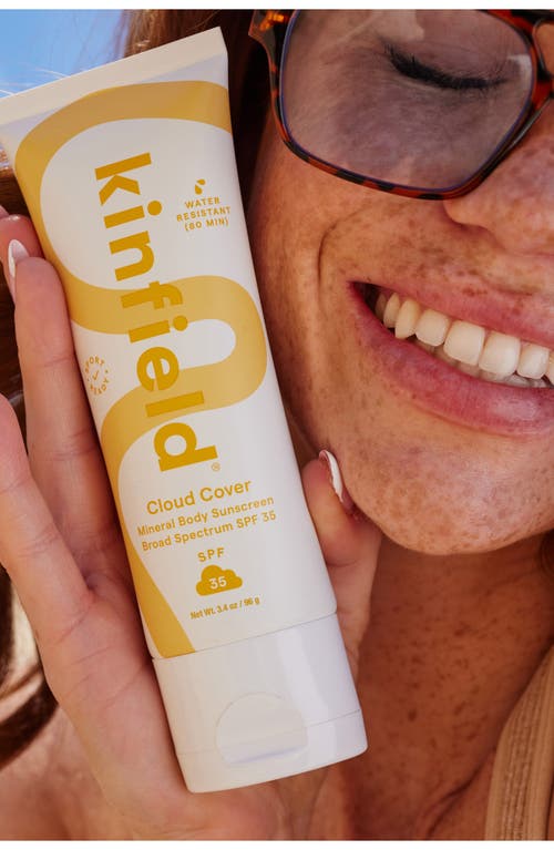 Kinfield Cloud Cover Spf 35 Sunscreen In Yellow