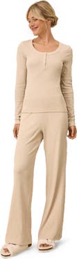 Pact Dream Rib Slim Henley Made with Organic Cotton