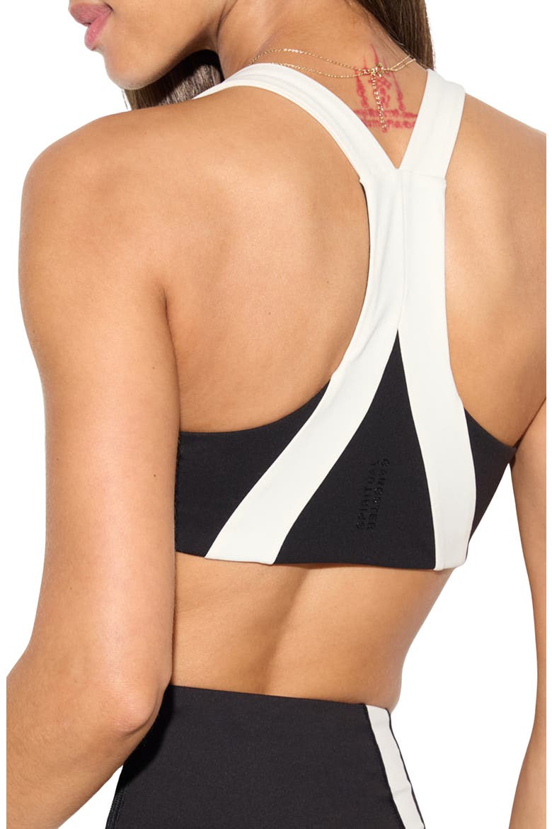 Reset Racerback Sports Bra, Alternate, color, BLACK