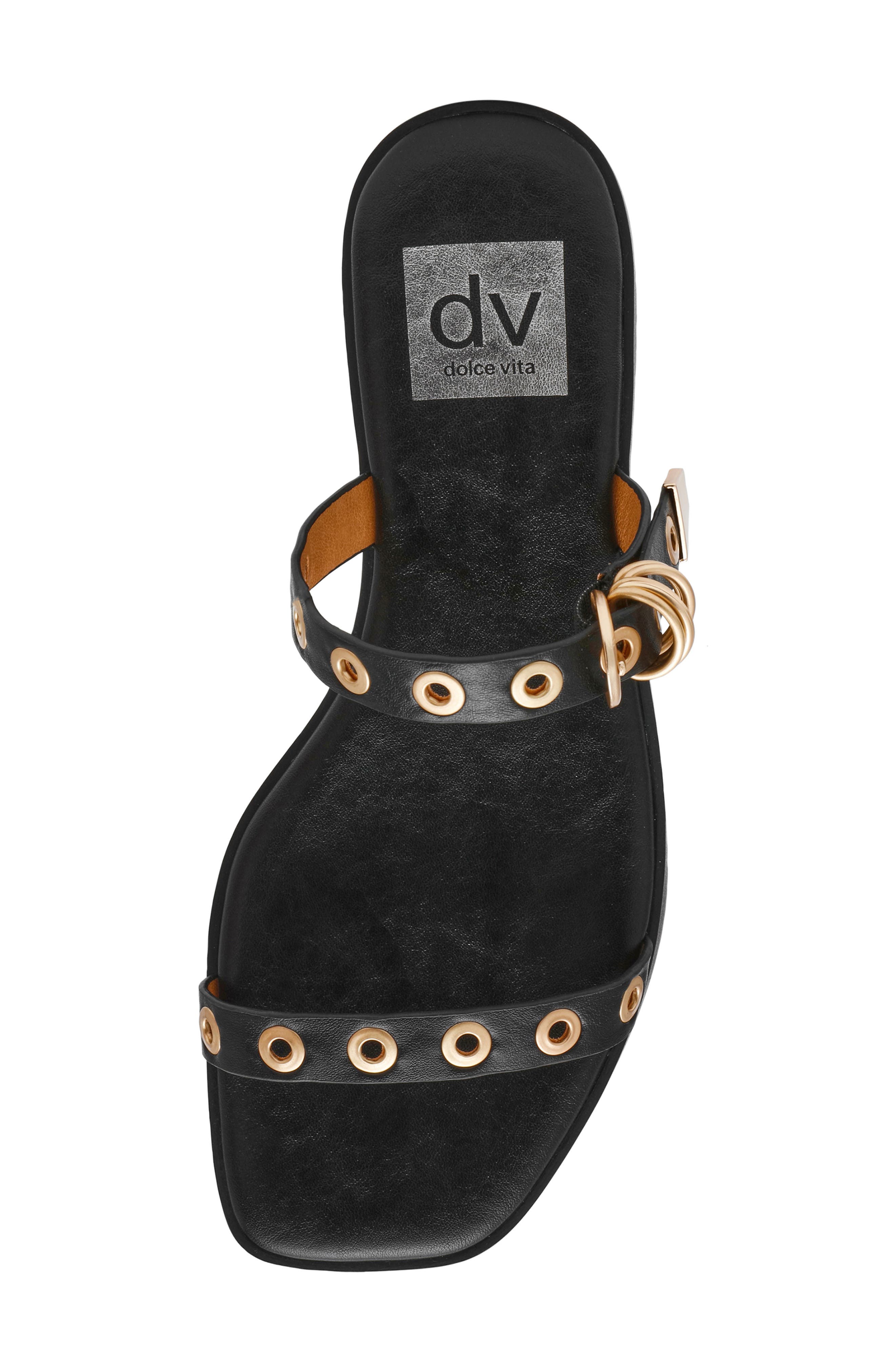 DV by Dolce Vita Margie Slide Sandal, Alternate, color, Black