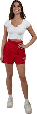 Hype and Vice Women's Hype and Vice  Red Georgia Bulldogs Boxer Shorts