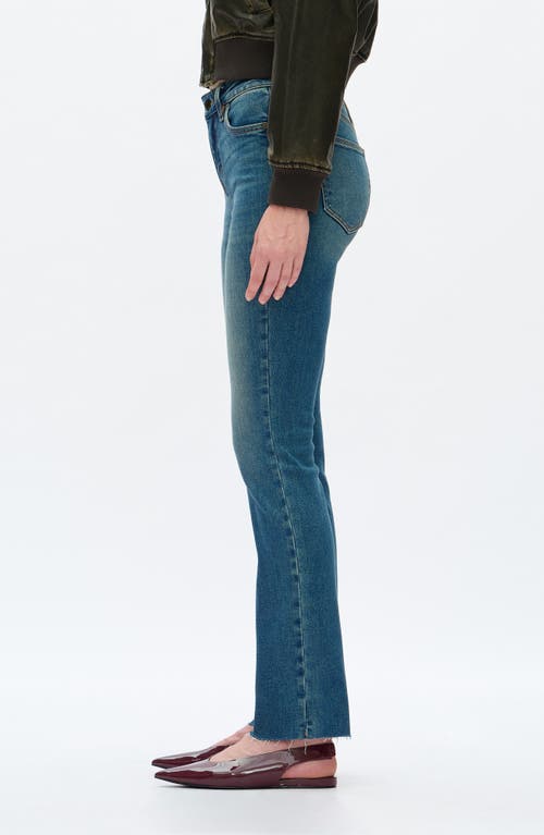 Bayeas Mid Rise Bootcut Jeans In Blue