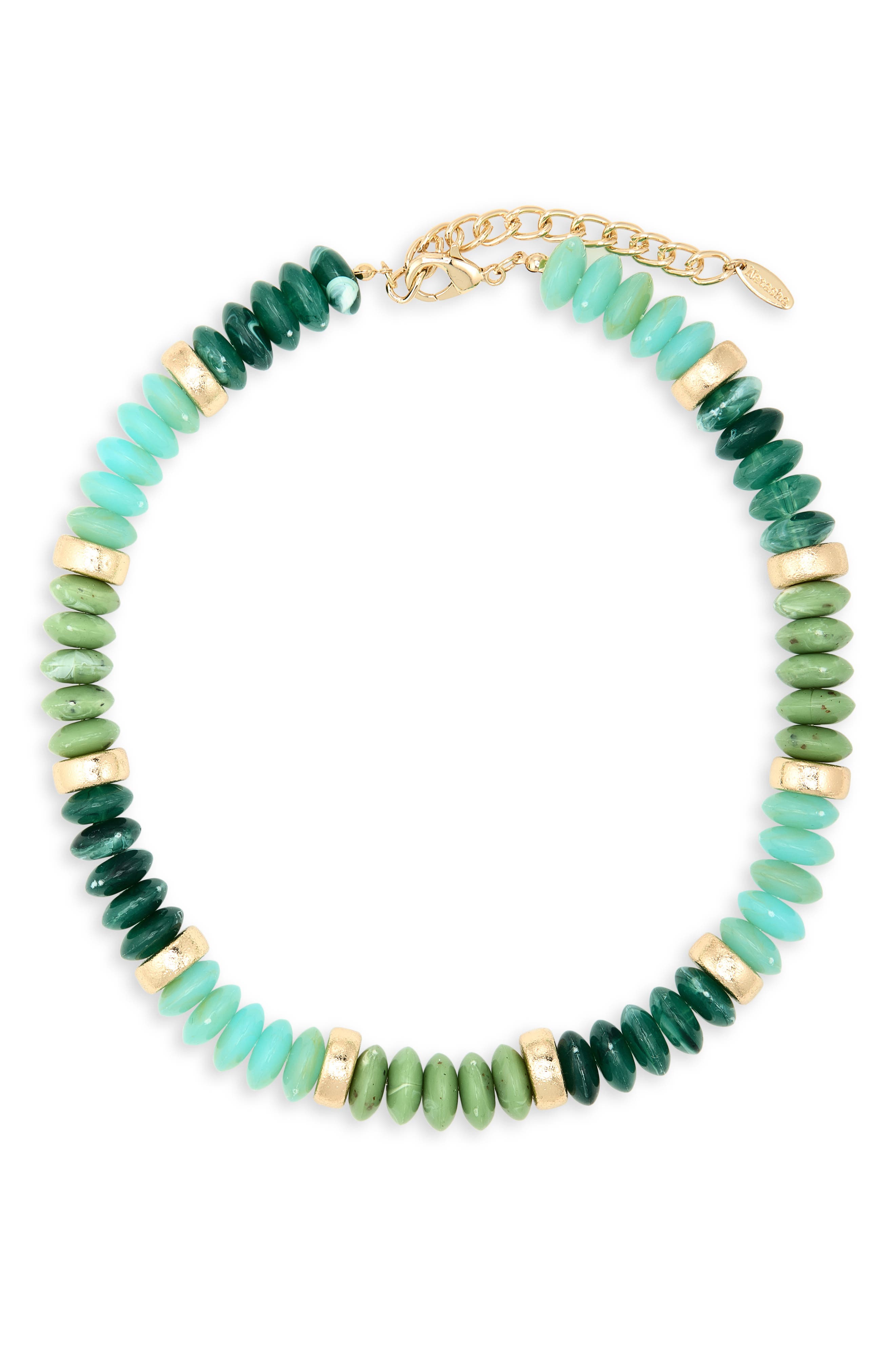 NATASHA Beaded Collar Necklace