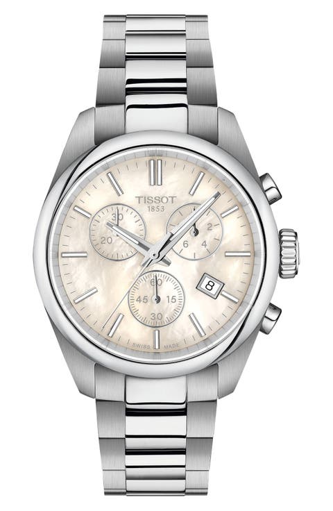 PR 100 Chronograph Bracelet Watch, 36mm