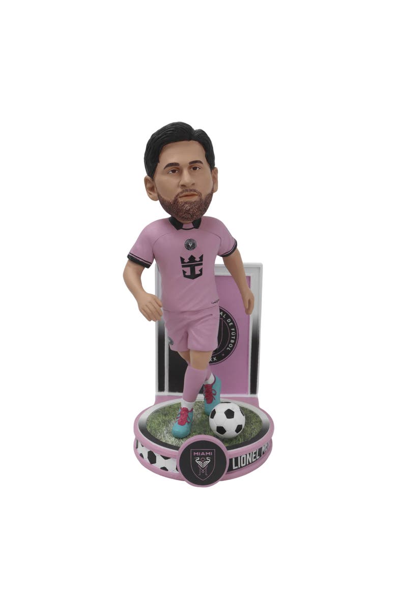 FOCO Lionel Messi (Inter Miami CF) Banner Series Soccer Bobblehead, Main, color, Multi-Color