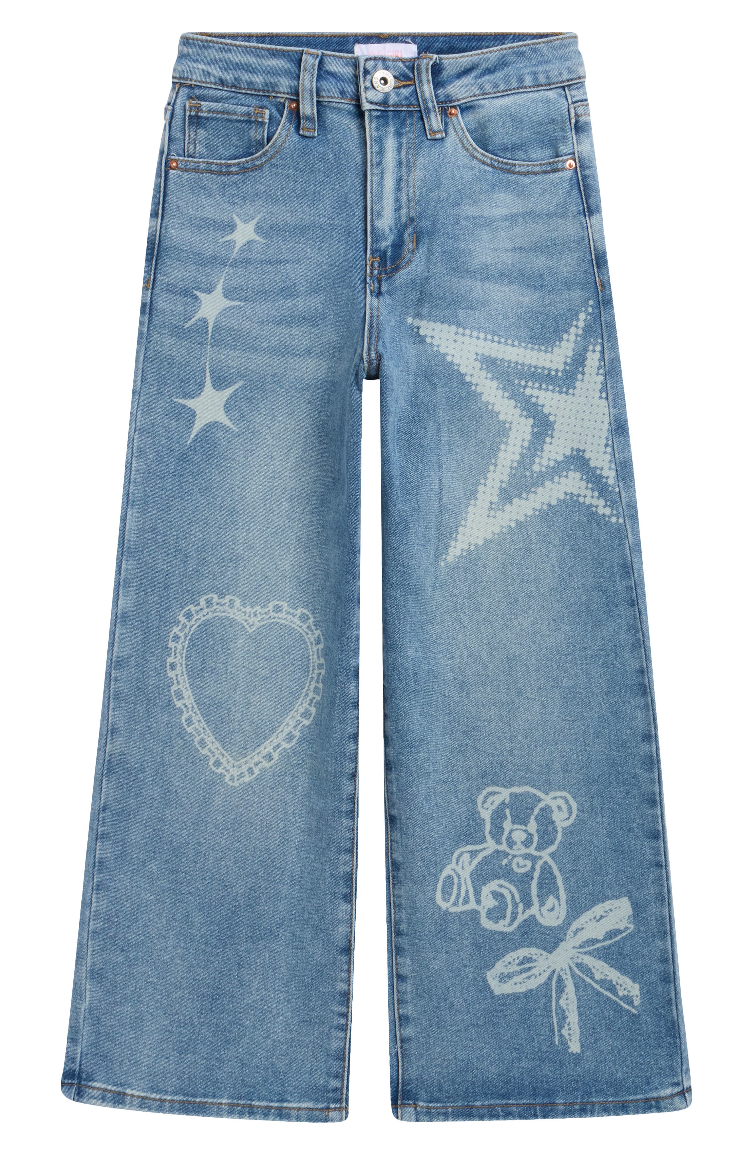 Kids' Baggy Tattoo Jeans