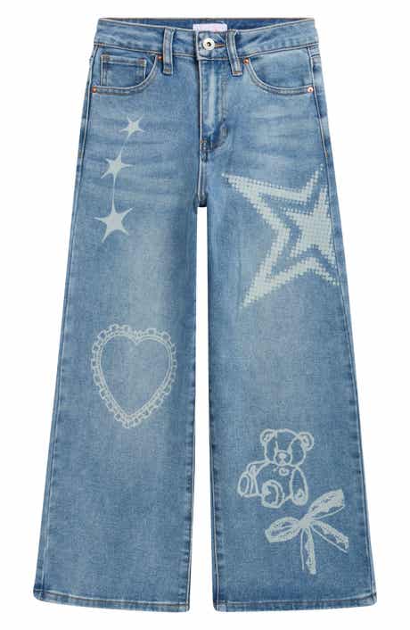 Kids' Baggy Tattoo Jeans