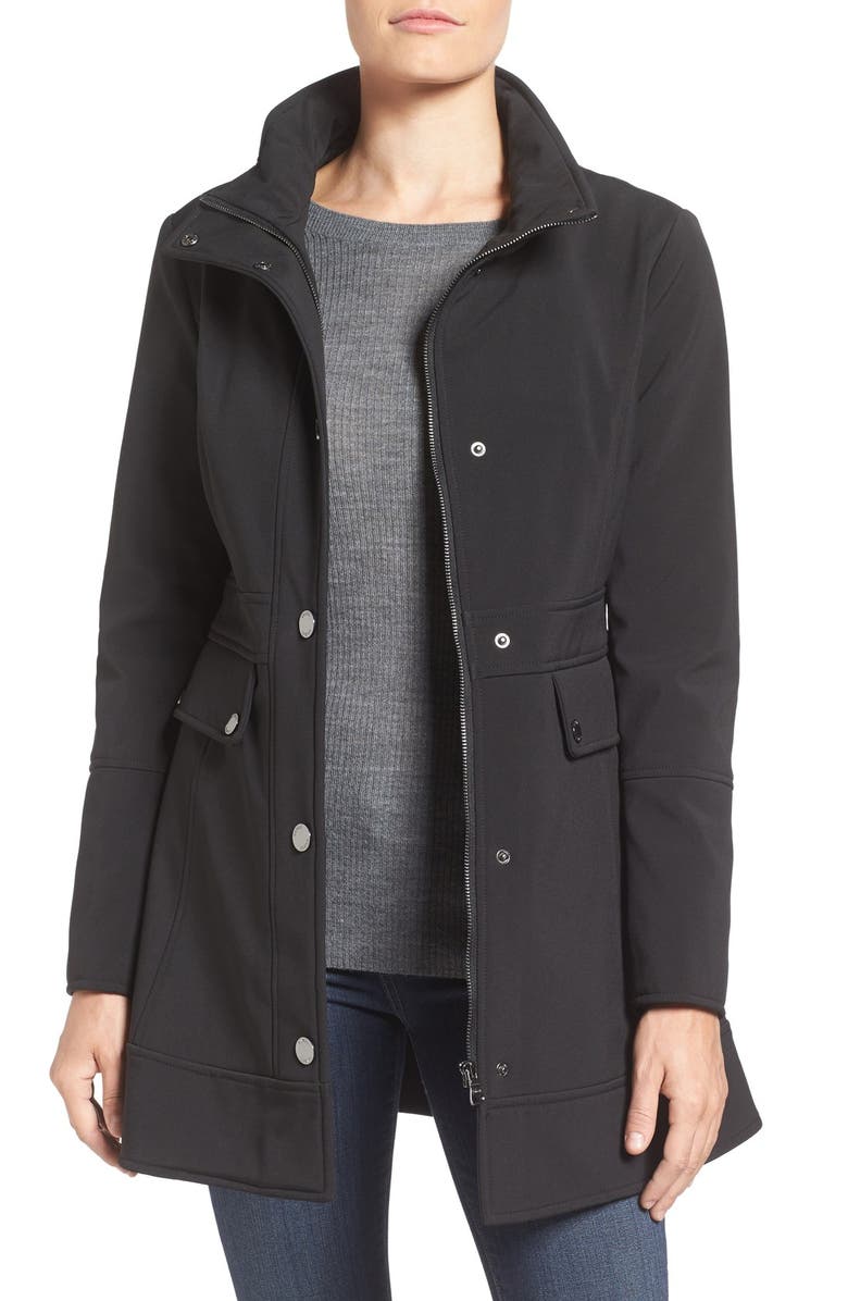 GUESS Soft Shell Jacket, Main, color, 
