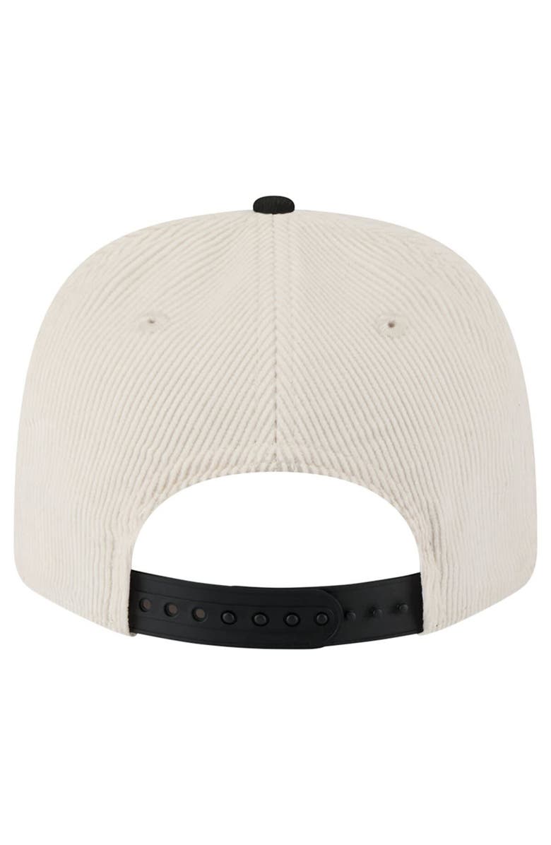 New Era Men's New Era Cream/Black South Carolina Gamecocks Loyal Corduroy 9SEVENTY Adjustable Hat, Alternate, color, Cream