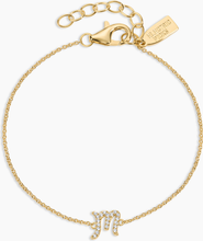 Electric Picks Just My Type Initial Bracelet