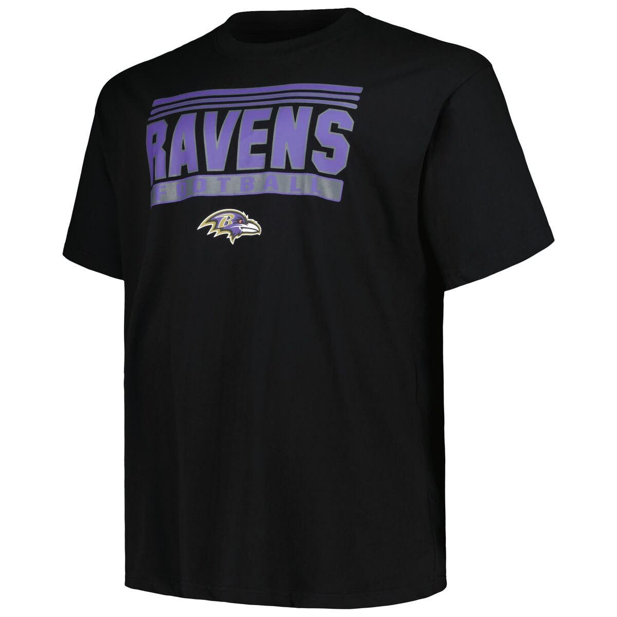 Men's Fanatics Branded Black Baltimore Ravens Big & Tall Pop T-Shirt - image 2