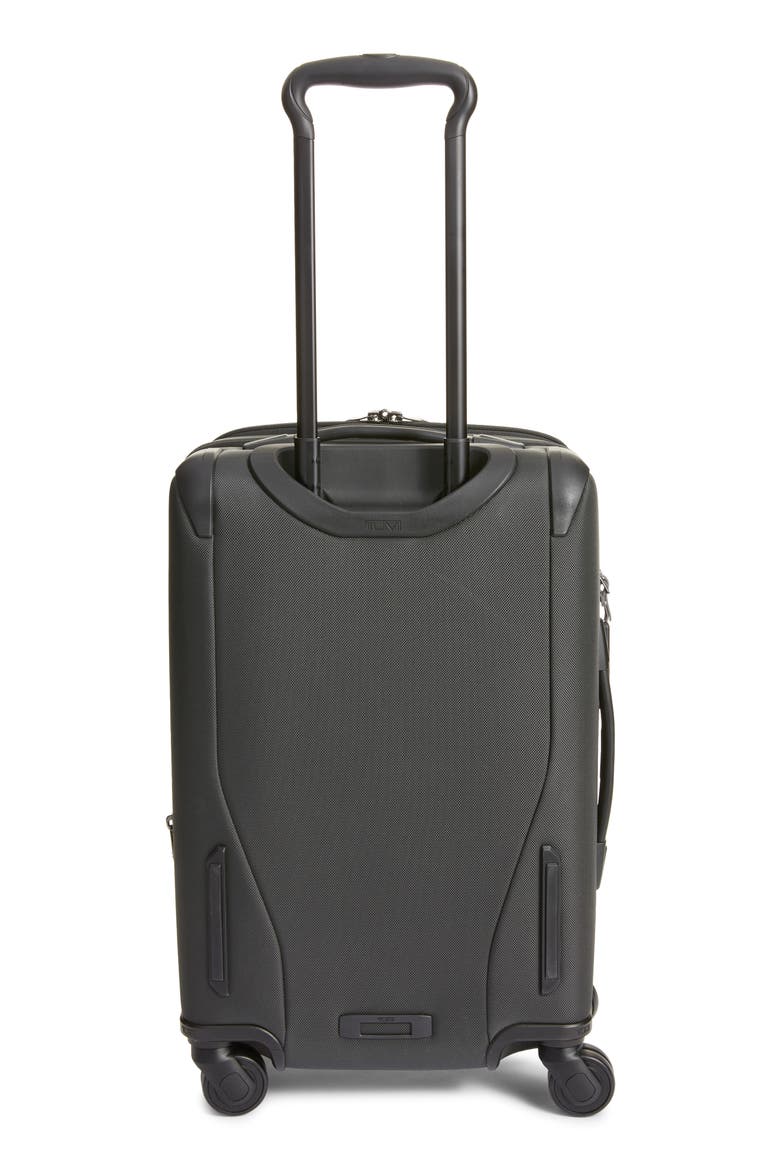 Merge Collection 22-Inch International Expandable Wheeled Carry-On Bag, Alternate, color, GREY/ BLACK STRIPE
