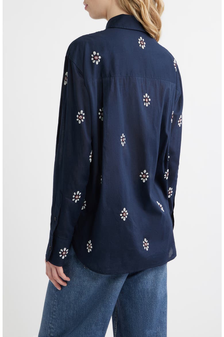 Connie Embellished Button-Up Shirt, Alternate, color, SAL