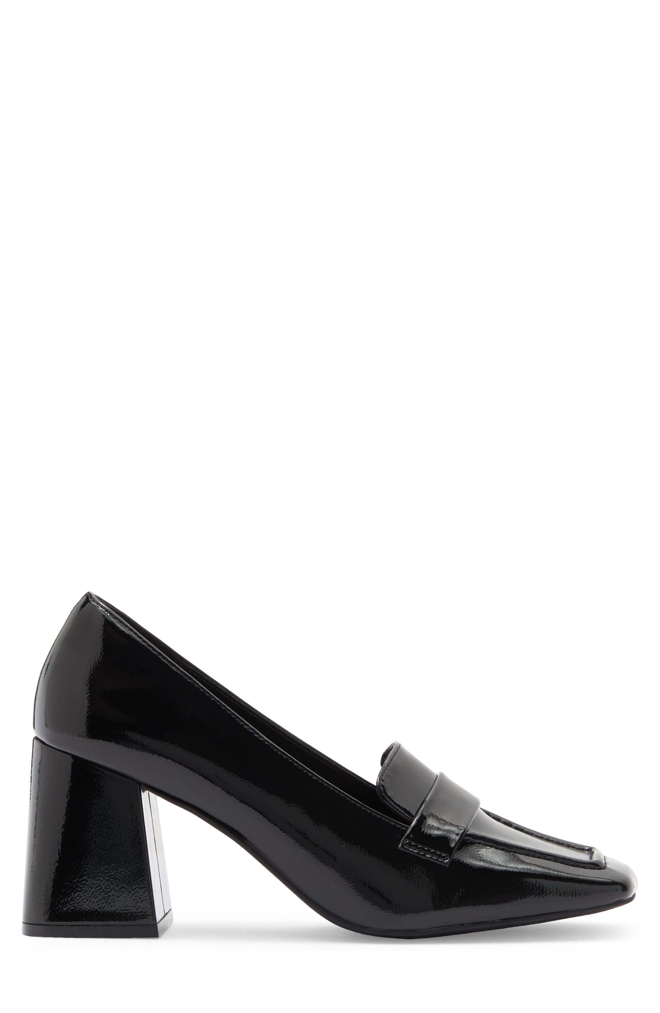 Opal Patent Pump, Alternate, color, BLACK