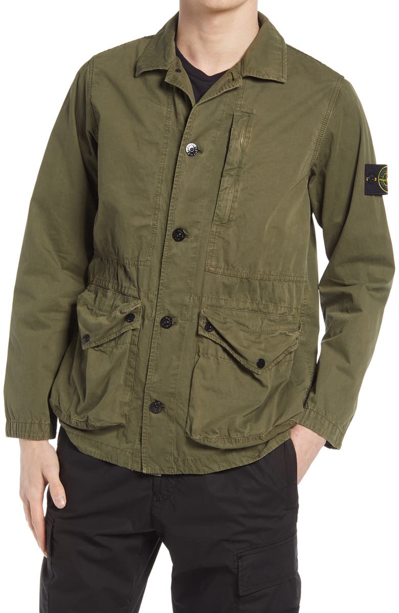 Stone Island Men's Utility Jacket, Main, color,
