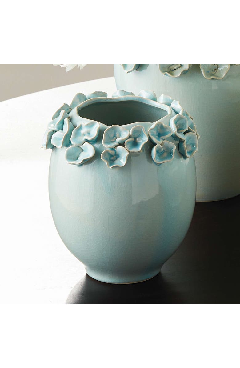 Napa Home & Garden Petite Fleur Vase Short, Alternate, color, Blue